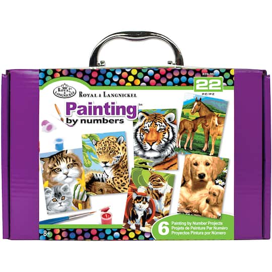 Royal &#x26; Langnickel&#xAE; Animals Painting By Numbers Kit